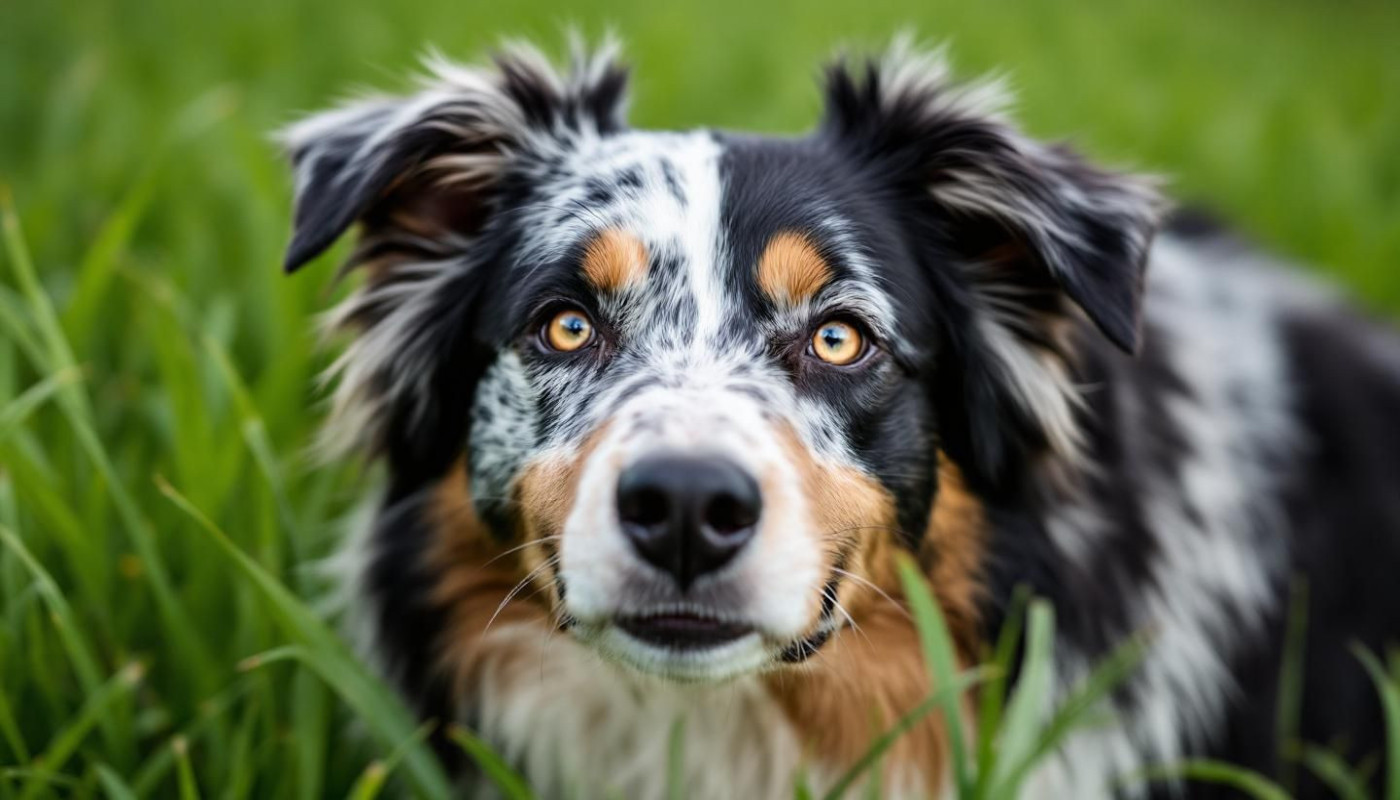 Comment le tempérament du Border Collie bleu merle influence-t-il son dressage ?